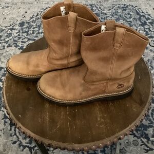 Georgia Boots, 7, brown
